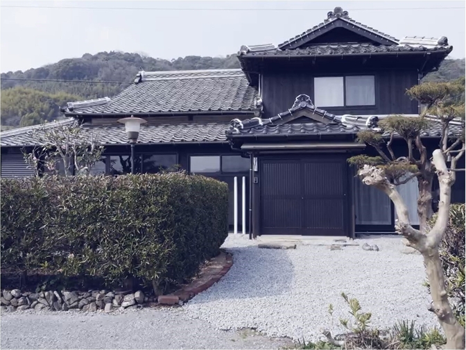 一日一組限定、古民家リノベーション宿 「野田西村」